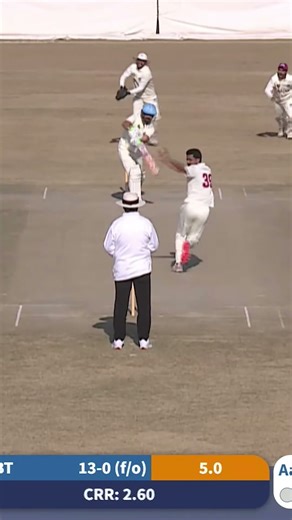 Aamer Yamin Strikes! Arif dismissed LBW 🏏 #QeAT #MULvABT #pcb M2P1J