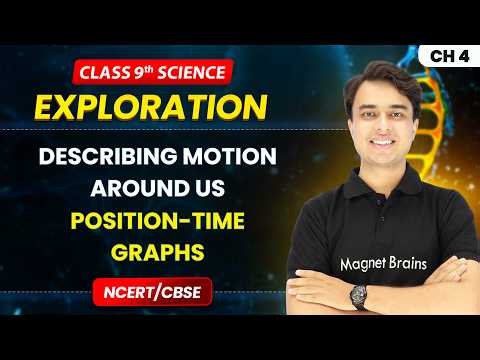 Position Time Graphs - Describing Motion Around Us | Class 9th Science | Ch 4 | CBSE 2026-27
