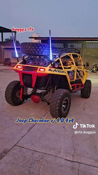 Buggy rtx fabricado con Jeep XJ 4.0 4x4, quieres modificar tu vehículo 4x4 en un Buggy, estas en el lugar correcto 👇#Buggy #tubular #Jeep #Cherokee #México