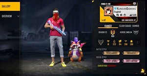 Kundan Gaming’s Free Fire ID number, stats, country, earnings, rank and more