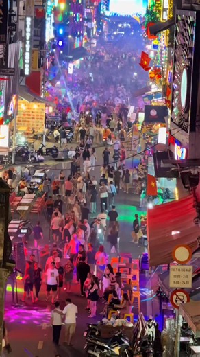 Today in Bui Vien Walking street, Ho Chi Minh City 🥰 | Vietnam Travel Agency in the North