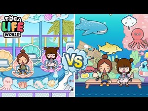 Amusement Park and Aquarium! Weekend Day in My Life | Toca Life World