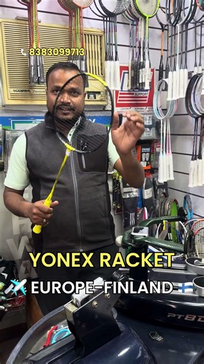 Yonex Nanoflare 1000 Game & Astrox 77 Tour Stringing | Exbolt 68 & BG80 Power | Order to Finland
