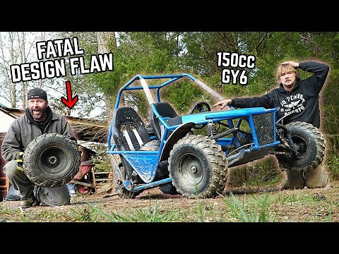 Full Suspension 150cc Go Kart Revival + Rip | $500 Disaster, Wheel Falls Off!!