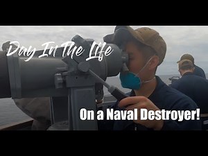 Day In The Life on a Navy Destroyer