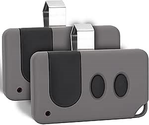2 for Sears Craftsman Garage Door Remote139.53753 53753 139.18191 53680 139.53680 53681 139.53681 53879 139.53879 893MAX 891LM 371LM, Work with Purple/Red/Orange/Yellow/Green/Learn Button(Since 1993)