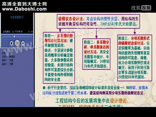 结构设计原理 视频教程 武汉理工大学