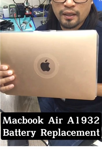 Macbook air A1932 battery replacement #laptoprepair #macbook #buraidah #fyp #foryou