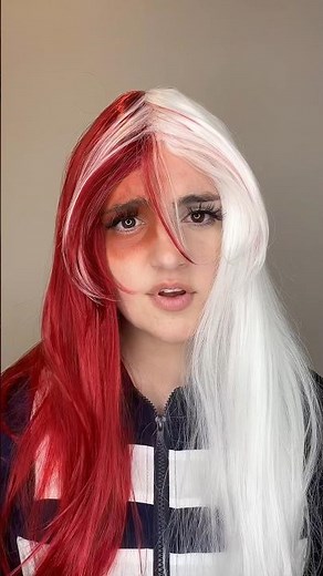 Halloween Costume Reveal 🎃 Shoto Todoroki From My Hero Academia ❄️🔥