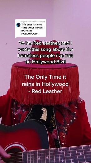 Red Leather: The Only Time it Rains in Hollywood