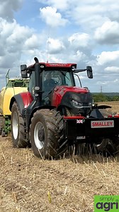 A short video today of I w smalley & sons agricultural contractors in their CASE Optum and Krone Big Pack 4x4 high-speed baler. They are doing a bit of rapeseed straw baling that will get used for carrot covering in the winter months #FarmingVideo #BritishFarming #SimplyAgri #ProHorizon #Baling | Pro Horizon Farming Content