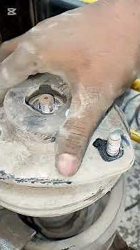 Toyota Camry front Wheel shock absorber strut mount replacement