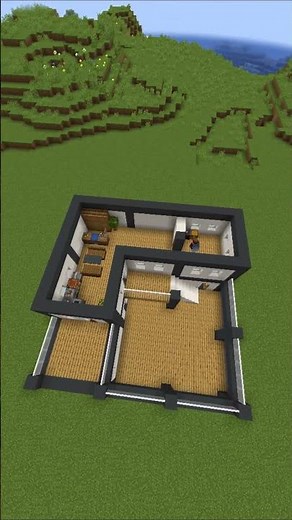 Minecraft Modern House Tutorial 🏡 | Easy Survival Build (step by step)