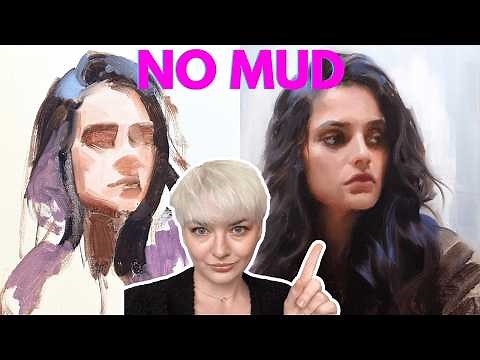 My Block-In Secret for Loose, Expressive Portraits (No Pencil!) | Alla Prima by Chelsea Lang