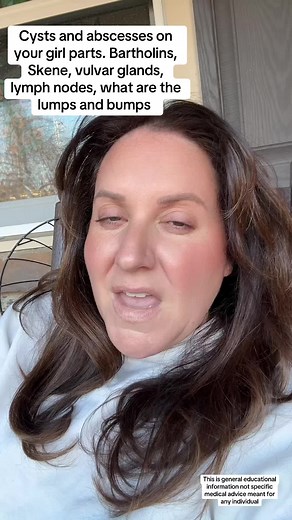 60 reactions · 3 comments | Cysts and abscesses on your girl parts. Bartholins, Skene, vulvar glands, lymph nodes, what are the lumps and bumps * This is general educational information not specific medical advice meant for any individual #bartholin #bartholinabscess #skenes #vulva #vulvatok #perimenopause #menopause #perimenopausehealth #menopausesupport #infection #cyst #gyn #obgyn #womenshealth #femalehealth #ladyparts | the.vag.doc | Facebook