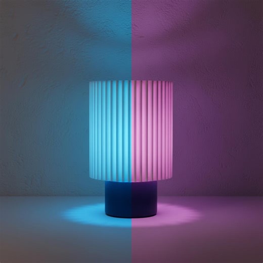 Modern RGB Table Lamp Dimmable Color Changing Accent Light – Aris Mini RGB - Etsy