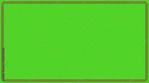 Sleek and Simple Rectangle Frames: Enhancing Green Screen Effects, Borders, Stock Video