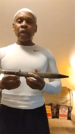 The origins of bayonets dates back to the 1700s, originating from the French military, and their purposes were further utilized in World War I and II, particularly for close combat situations when ammunition was depleted or grenades and firearms were inoperable. | Amos Brown | Facebook