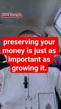 Preserving your money is just as important as growing it.