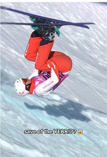 Epic Save of the Year in Freestyle Skiing