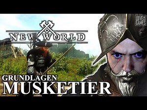 ⚔️ NEW WORLD ⚔️- So spielt ihr ein Musketier in New World - Rapier und Muskete build - MMO - deutsch