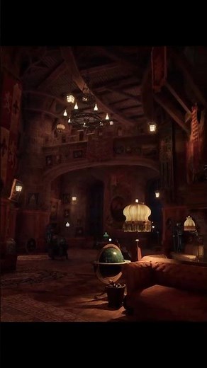 GRYFFINDOR COMMON ROOM | Hogwarts Legacy First Person Mod Showcase Free Roam | 4K