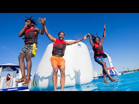 The Ultimate Water Obstacle Course at MetroLagoons!