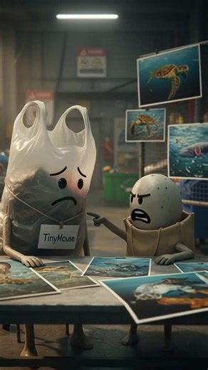 Plastic Bag Arrested 😱 | Save Nature from Pollution | Emotional Animation Short