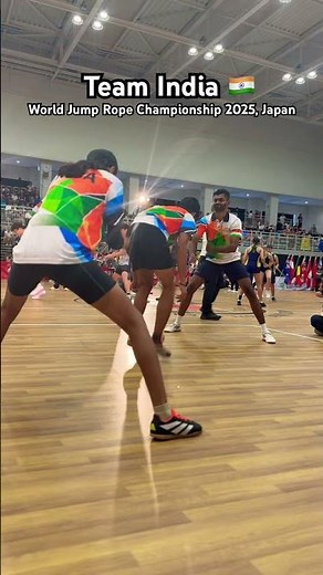 Team India - Double Dutch Speed - World Jump Rope Championship 2025, Kawasaki Japan ⛩️