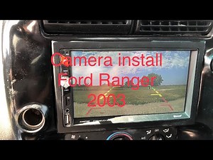 Dual XVM279BT radio and XCAM200 install on a Ford Ranger 2003