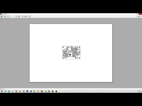 KiCad - Printing PCB Layout