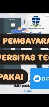 CARA PEMBAYARAN UKT || UNIVERSITAS TERBUKA || PAKAI DANA✨