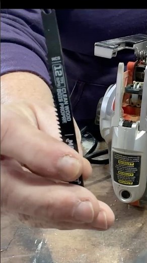 Black & Decker jigsaw easy to do blade change