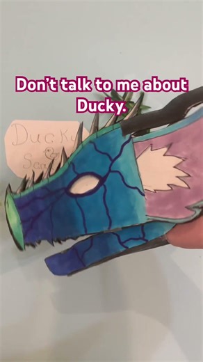 Important lore drop!!! #dragon #art #paperdragon #ducks #puppet #lore