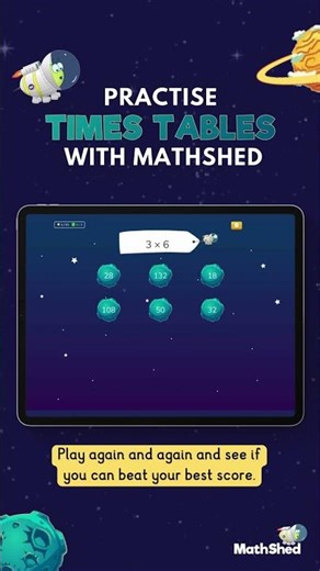 MathShed Time Tables Game | KS2 SATs | Multiplication Tables Check