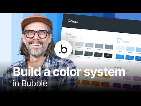 Build a color system in Bubble | Tutorial