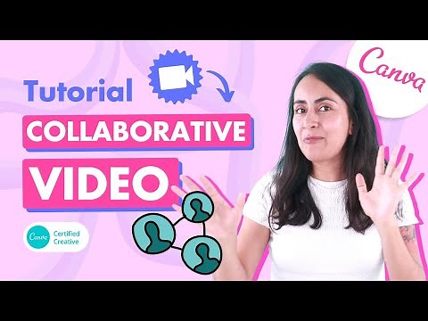 Collaborative video editing - How to make a group video in Canva - New feature - Canva tutorial