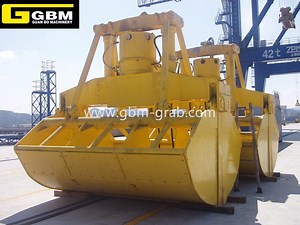 [Hot Item] 12cbm Electro Hydraulic Clamshell Grab 25t Ship Crane