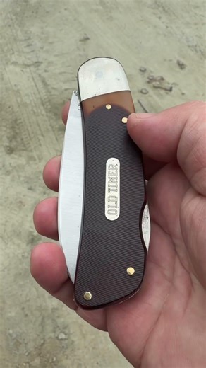 Schrade 51OT Big Timer #manstuff #edc #knifebrotherhood #vintageknives #whatyatotin #oldtimer