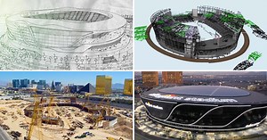 This year's Superbowl takes place in one of the world's most innovative stadiums. 🏈 Manica Architecture's dynamic Allegiant Stadium in Las Vegas scooped an A Awards Finalist accolade thanks to a wide array of design innovations. The architects reveal how they journeyed from concept to completion in this fascinating film. #superbowl #architizerawards | Architizer