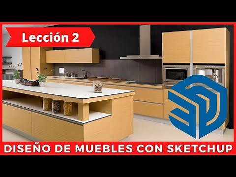 💥 SketchUp Furniture Design Course 💥 From scratch, step by step. Lesson 2