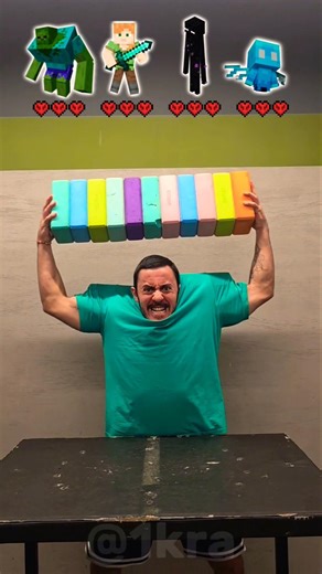 What Is He Going To Do? 😨 Minecraft Challenge ⛏️ #minecraft #challenge #foryou #funny