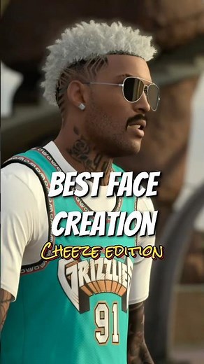*NEW* CHEEZY Drip Face Creation NBA 2K26 🧀 #nba2k26 #facecreation #2kcommunity #comp2k #2k