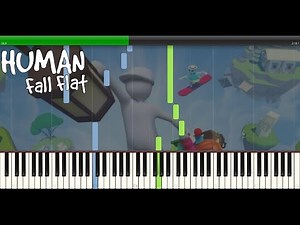Clear Sky - Human Fall Flat Piano Tutorial (Easy)