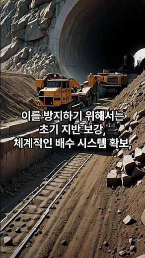 natm 터널 라이닝 콘크리트의 손상원인, 안전대책 #안전