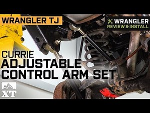 Jeep Wrangler TJ Currie Johnny Joint 8-Piece Adjustable Control Arm Set Review & Install