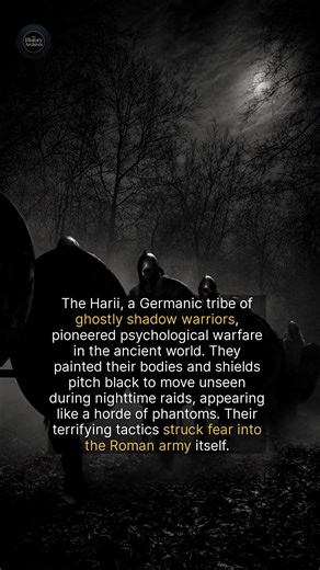 18K views · 416 reactions | The Harii were fearsome Germanic warriors who used darkness itself as a weapon. | The History Archives | Facebook