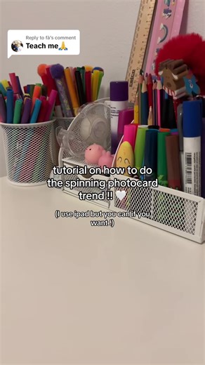 Tutorial: Spinning Photocard Trend with Photocard Stand