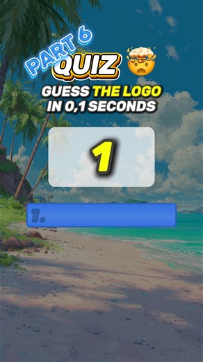 Can You Guess All 5 Logos in 0.1 Seconds #quiz