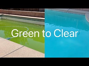 How To Turn Green Pool Water Clear | DIY | IsThisUseful?